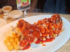 鱼跃龙门松鼠鱼-吴越荣记·苏州菜·松鼠桂鱼(娄门景区店)
