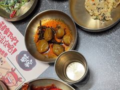 -草家酱蟹炭火烤肉店(珲春南路二店)