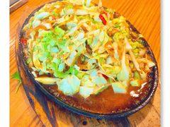 铁板粉丝包菜-东北人家铁锅炖(鞍山路店)