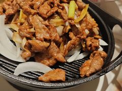 葱爆羊肉-山东宾馆·齐鲁苑餐厅