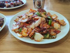 辣炒五花肉-贤花饭店(城阳店)