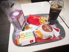 不素之霸双层牛堡套餐-麦当劳(天兴罗斯福店)