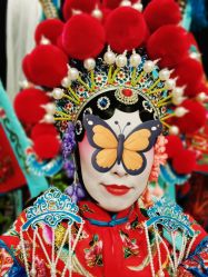 -后宫·古装汉服京剧儿童亲子全家福摄影