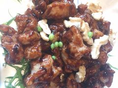 核桃酱爆鸡丁-四季民福烤鸭店(王府井灯市口店)
