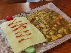咖喱鸡肉蛋包饭-韩礼年糕(飞虹路店)