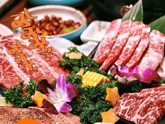 -明洞阿姨·韩式酱蟹烤肉·创意料理(三元桥店)