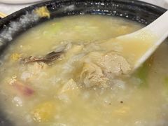 雞粥-沙田新强记烧鹅海鲜酒家