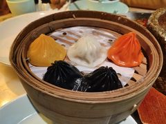 鲜虾小笼包-绿茶餐厅