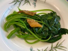 方魚炒芥蘭-潮林府私房菜