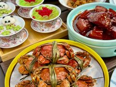 -七的湖·晚芳亭·阳澄湖农家菜·大闸蟹(莲花岛店)