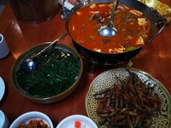 酸汤豆腐牛肉-古道饭庄