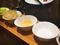 烤鸭配料-北京王府井希尔顿酒店·秦唐中餐厅Chynna