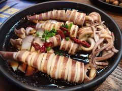 桑拿鱿鱼哥-农家霸王地锅鸡(国顺东路店)