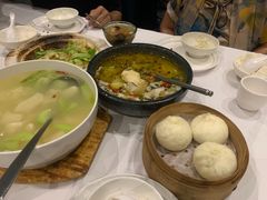 菜胆鲜竹荪汤-眉州东坡(上海中心店)