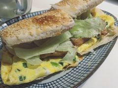 猪排蛋烧饼-桃园眷村(万象天地店)