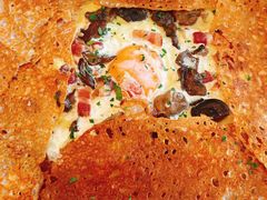 鸡蛋蘑菇熏肉荞麦可丽饼-RAC BAR(安福路店)