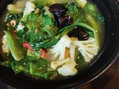 浓汤金钩杂菜煲-烧肉馆(古北水镇景区店)