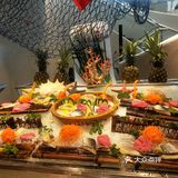 朋友团购的自助餐，三人三百多