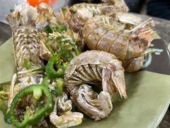 椒盐濑尿虾-贞姨美食·老字号海鲜大排档