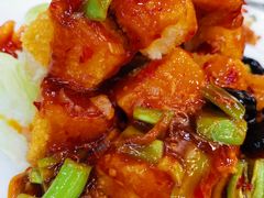 鱼香脆皮豆腐-桃子餐厅·天津菜(红星路直营店)