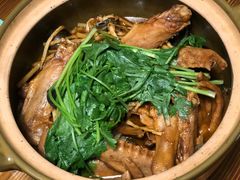 酸笋掌翼煲-食爺炭炉鸡煲·烧烤