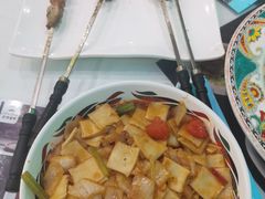 炒面片-巴依老爷新疆美食(马驹桥店)