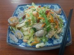 海鲜炒兴化粉-福州人铭小吃