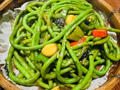 紫苏原条豆角-园林美食城·本土农家菜(杨和镇店)