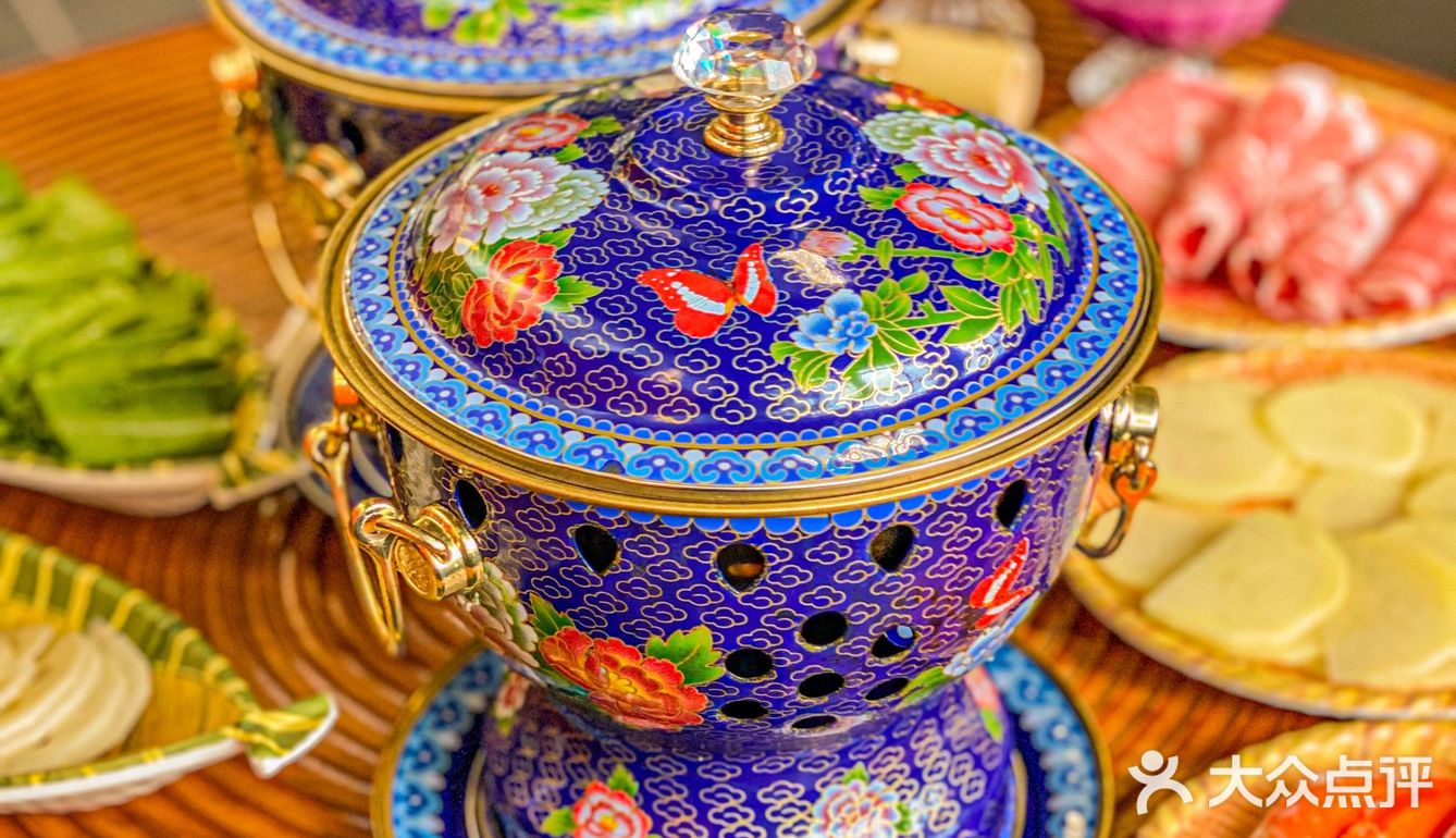 天津首家户外湖岸景泰蓝羊蝎子火锅JM冲鸭‼️