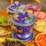 天津首家户外湖岸景泰蓝羊蝎子火锅JM冲鸭‼️