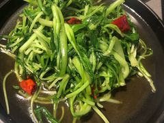 炝炒鸡毛菜-日上三甘(三里屯店)