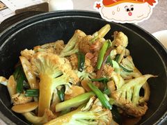 干锅手撕包菜-新南华大酒店(长寿店)