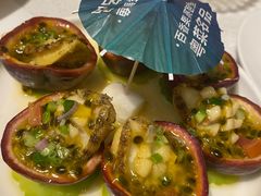 百香果蒸中鲍鱼-79号渔船海鲜饭店(宝安店)