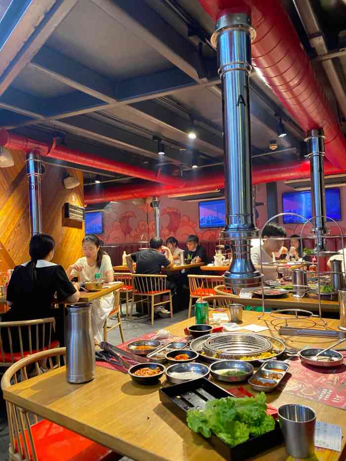 青瓦炭韩潮烤肉花园道店