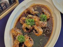 葱香糖醋罗氏虾-百盛·鼎膳(中海财富中心)
