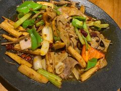 椒香炒牛肚牛舌-十三式重庆江湖菜(金茂览秀城店)