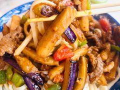 茄子肉拌面-河州宾馆清真餐厅(文锦南路店)