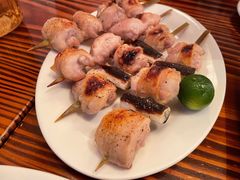 烤京葱鸡腿肉-鳥炭·烧鸟YaKiToRi深夜食堂(陆家嘴店)