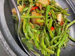 小炒扁豆丝-真地道京味府·鲜橙烤鸭·北京菜(朝外大街东大桥店)