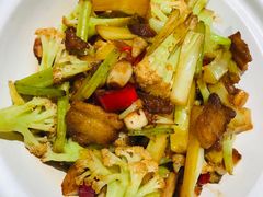 干锅有机花菜-西贝(上海我格广场店)