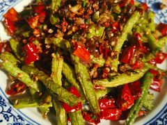 干煸豆角-吴记百姓菜馆·北京菜·烤鸭(故宫店)