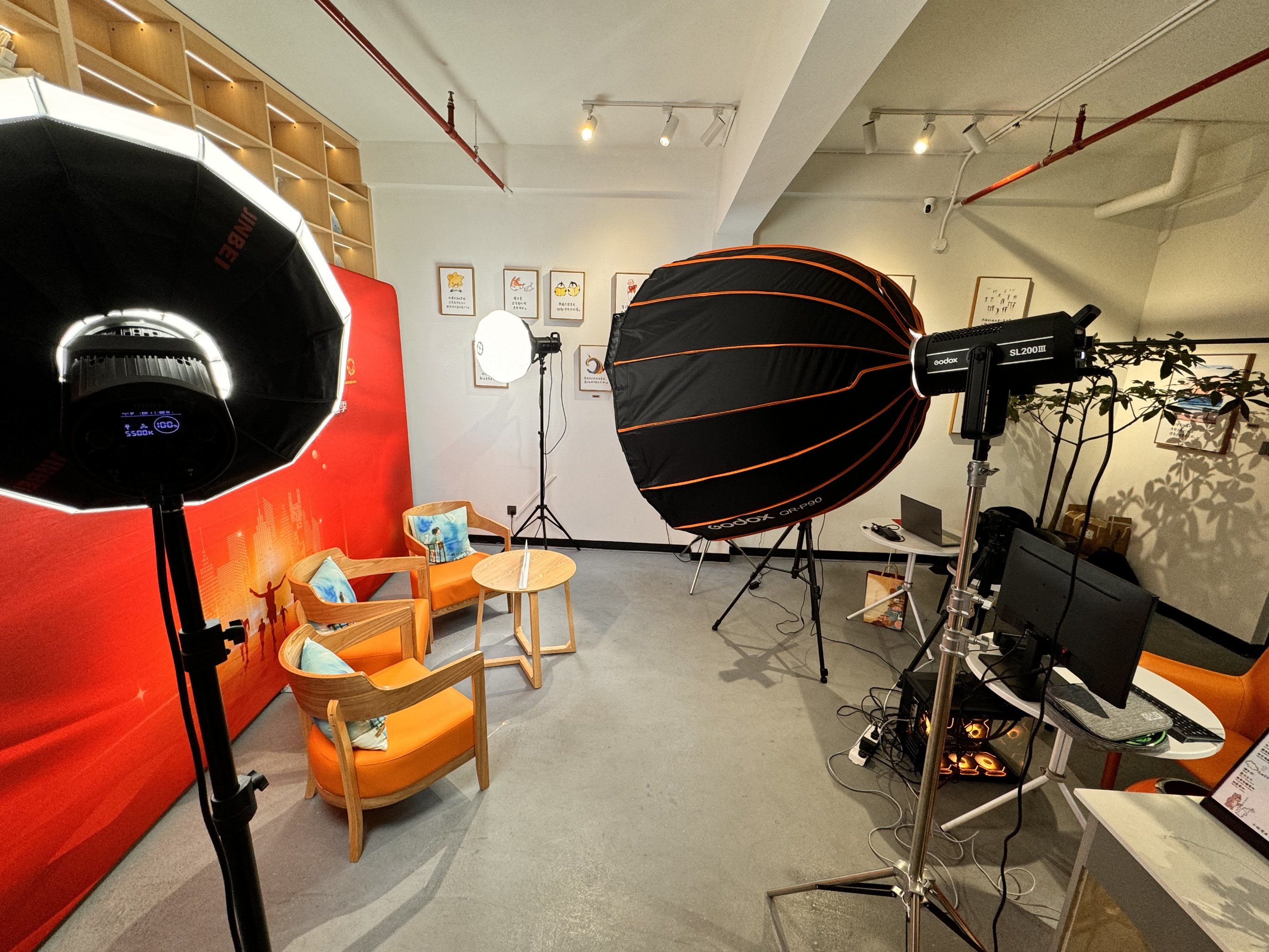 摄影棚的幕后故事