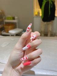 -孔雀手美甲美睫护理