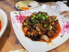鱼香茄子-洪霞餐馆