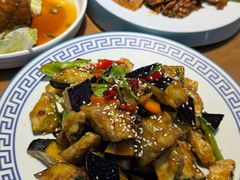 风味茄子-春水锅贴·传统鲁菜(大明湖店)