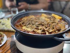 牛肚锅-老红桥炸灌肠牛肚锅烧烤(定福庄店)