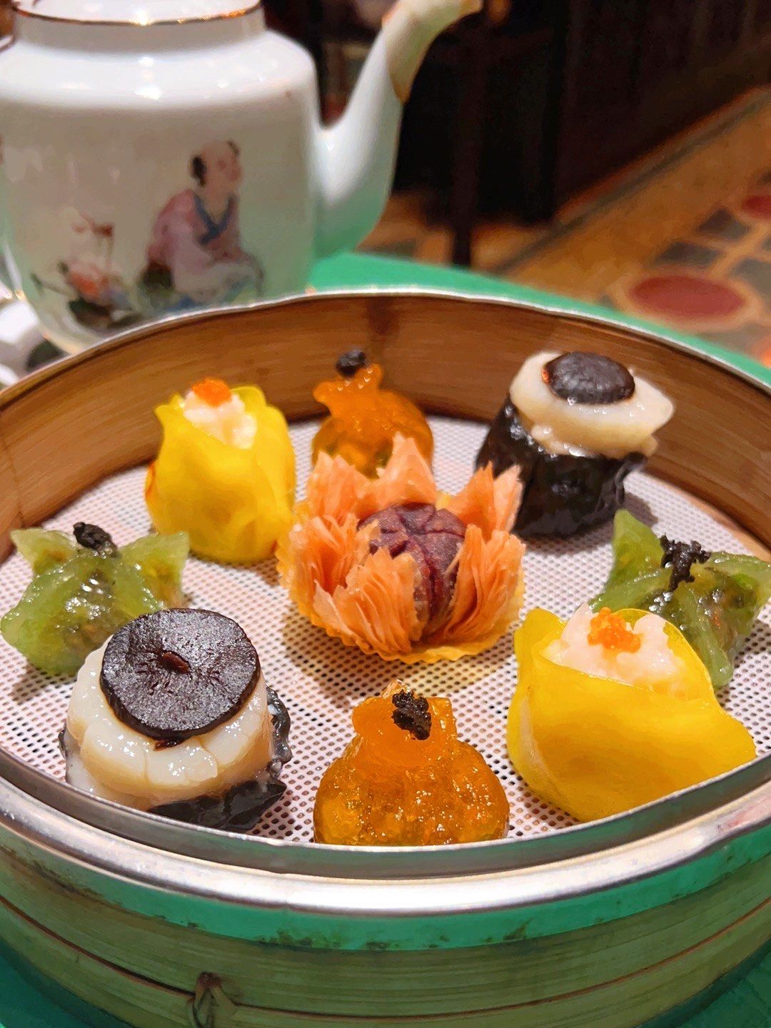 点心拼盘可好看了