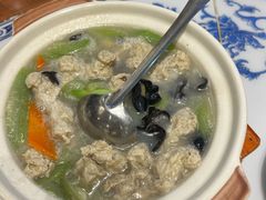 骨汤面筋烩丝瓜-东方饺子王(大屯路店)