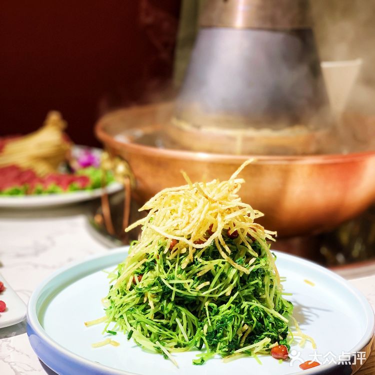 打卡超美味的铜锅涮肉!大口吃肉的幸福~