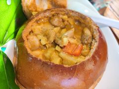 咖喱面包鸡-烛影拾光观景餐厅·创意菜·摄影·小提琴(大唐不夜城店)